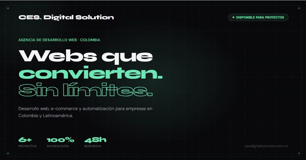 CES Digital Solution — Desarrollo Web